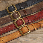Embossed Casual Jeans Belt