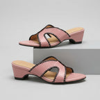 Elegant Open-Toe Slip