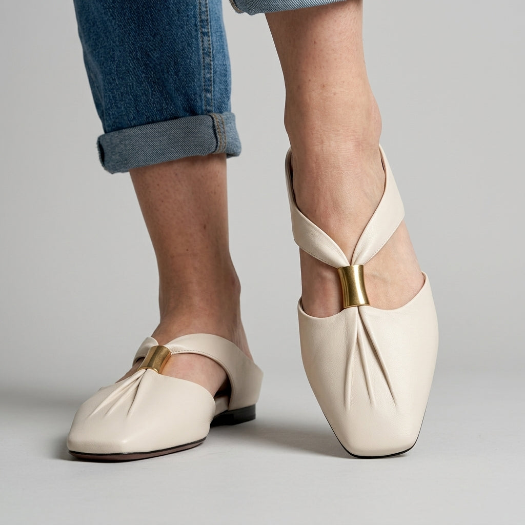 Slip-On Wedge Slippers