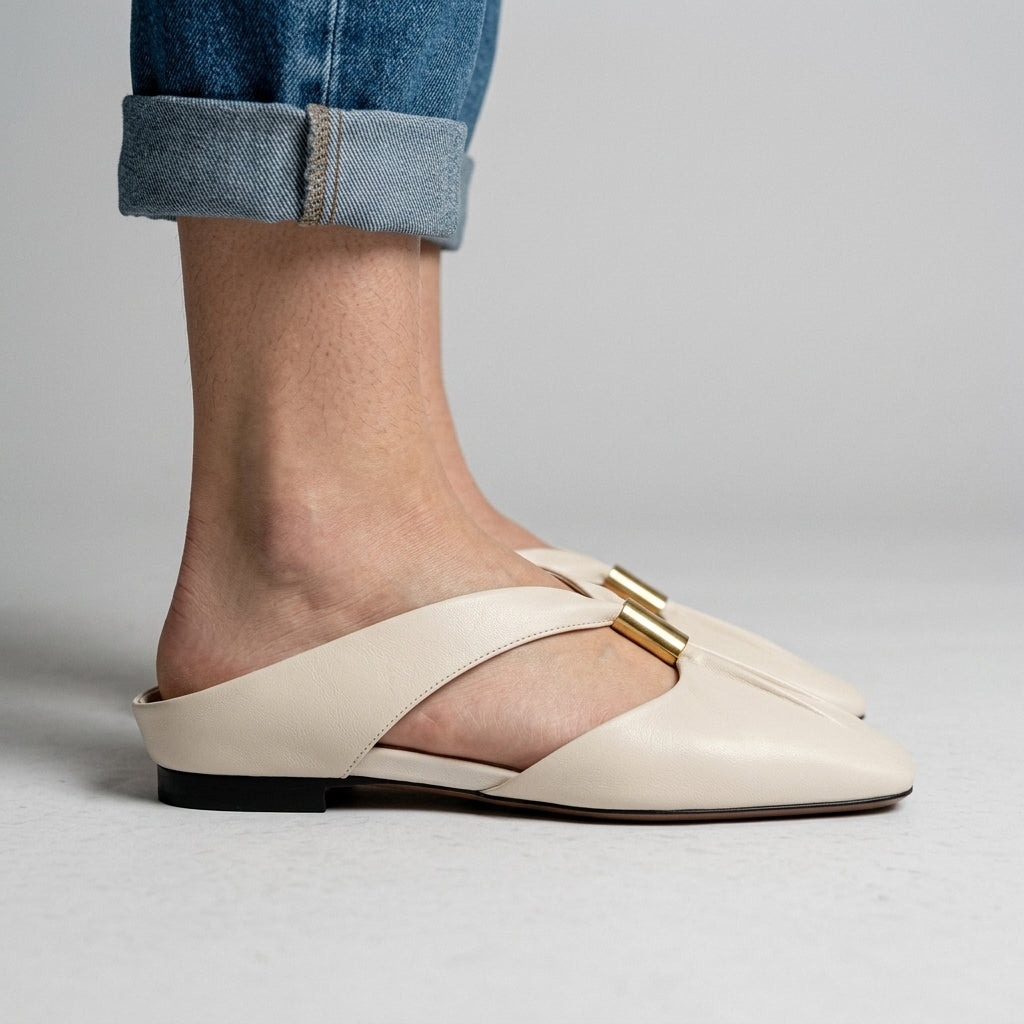 Slip-On Wedge Slippers