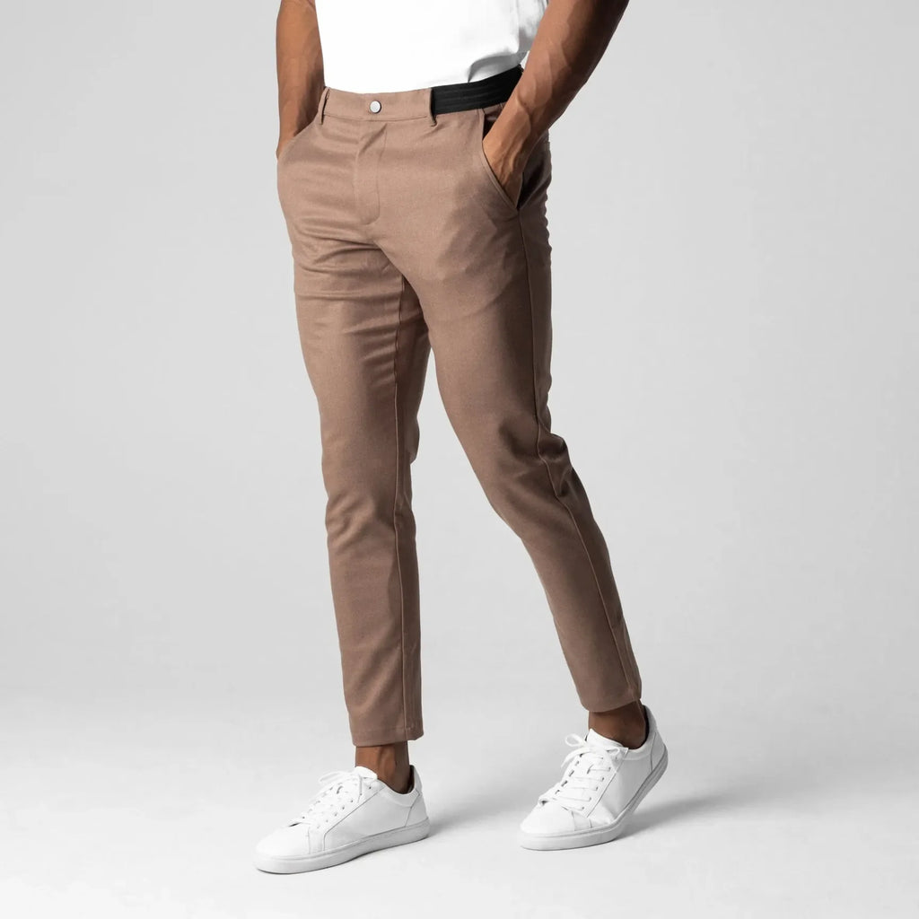 Cotton Casual Suit Trousers
