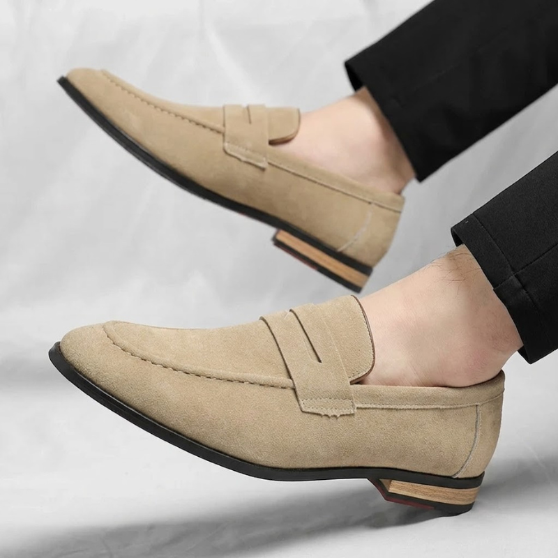 Premium Faux Suede Slip-On