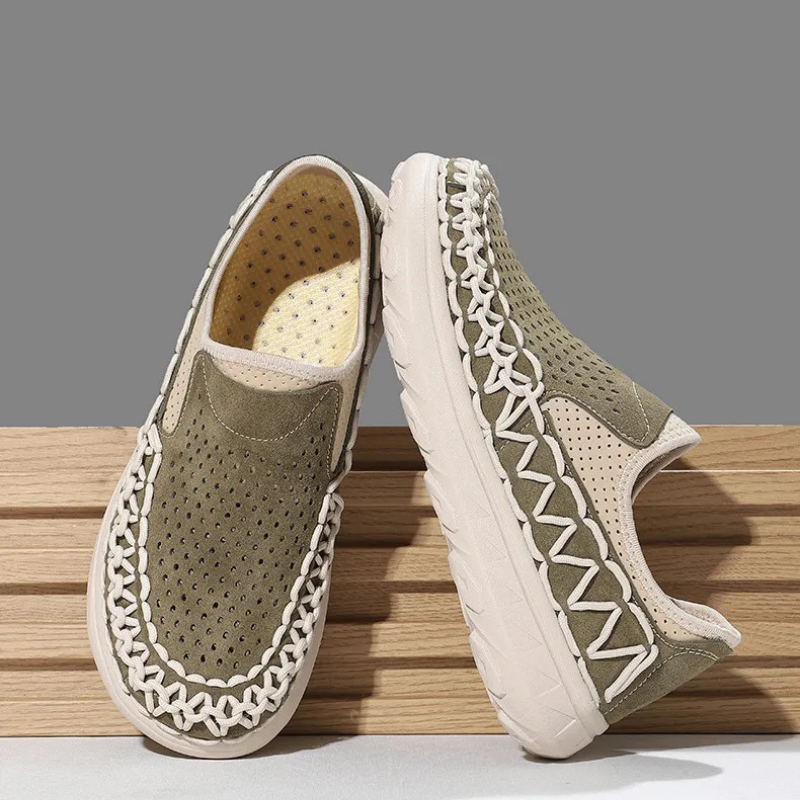Handwoven Slip-On Shoes
