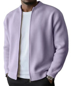 Corduroy Zip-Up Cardigan