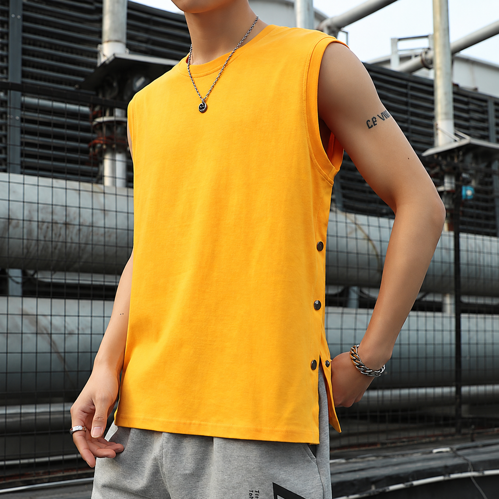 Loose Casual Cotton Vest