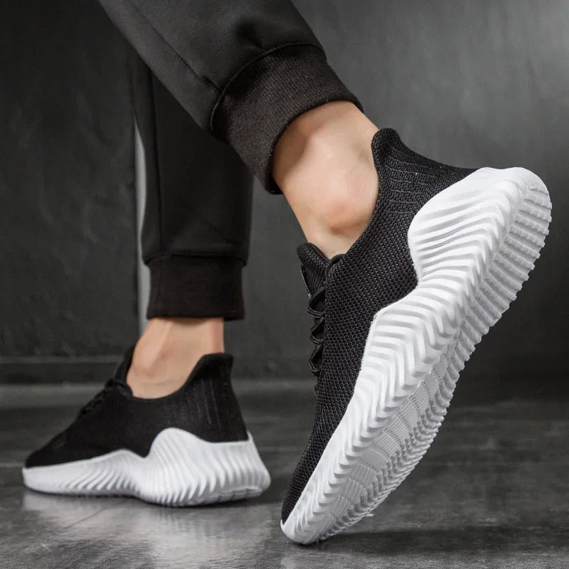 Casual Lace-Up Walking Shoes