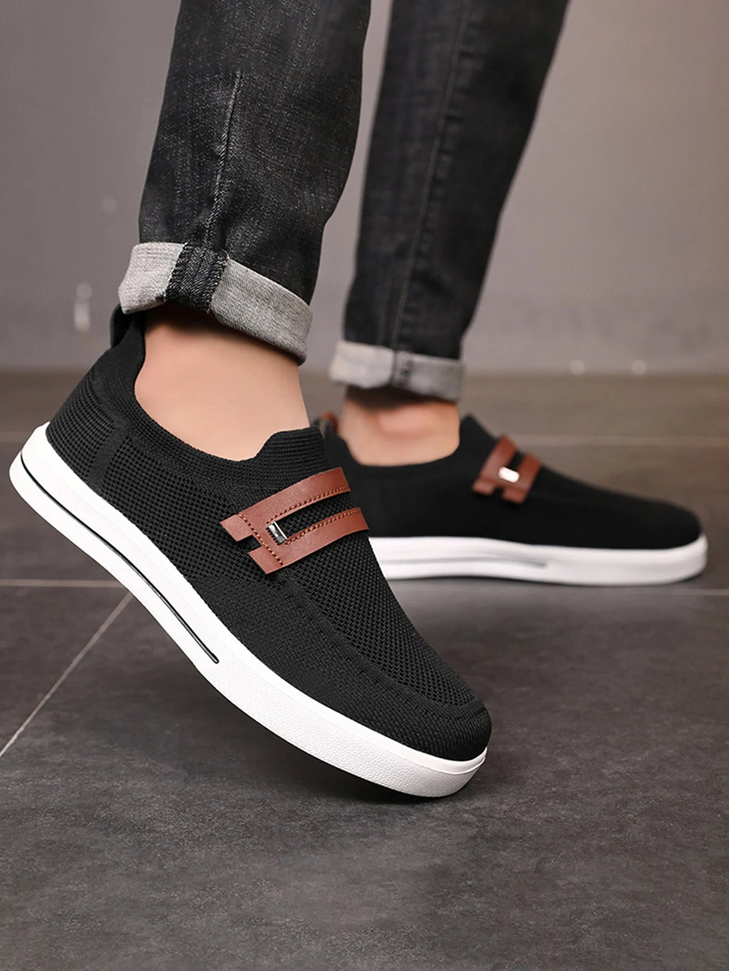 Canvas Slip-On Casual Shoes