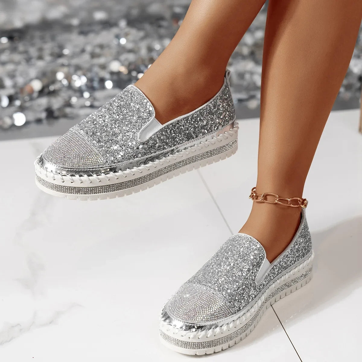 Starlight Glam Loafers