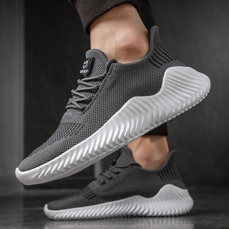 Casual Lace-Up Walking Shoes