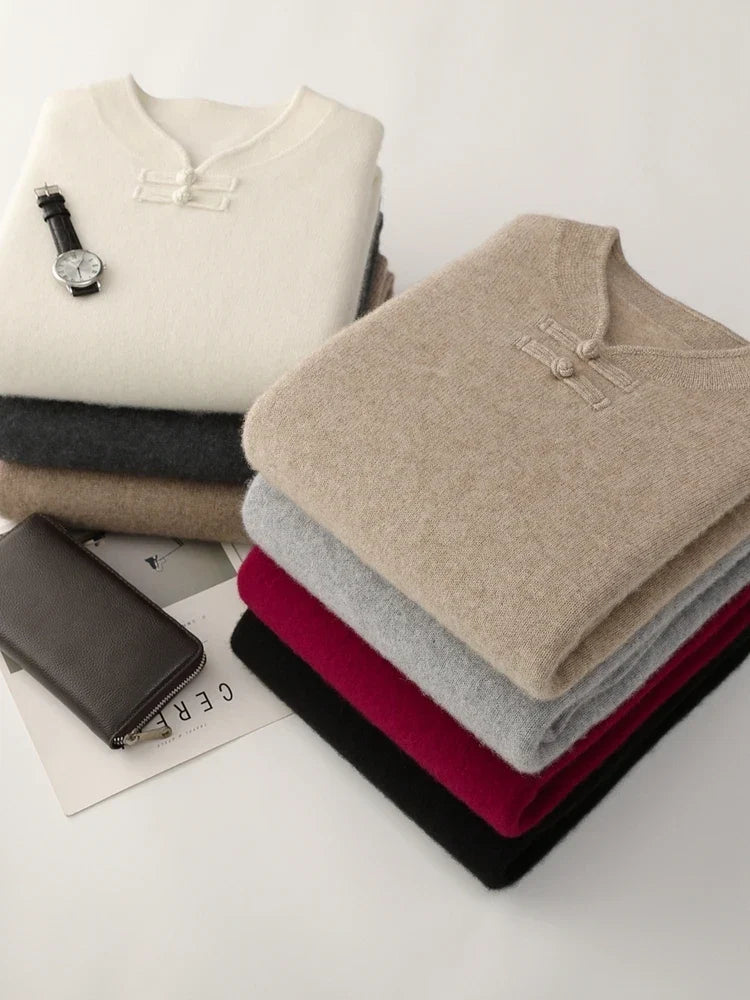 Merino Wool Men's Pullover