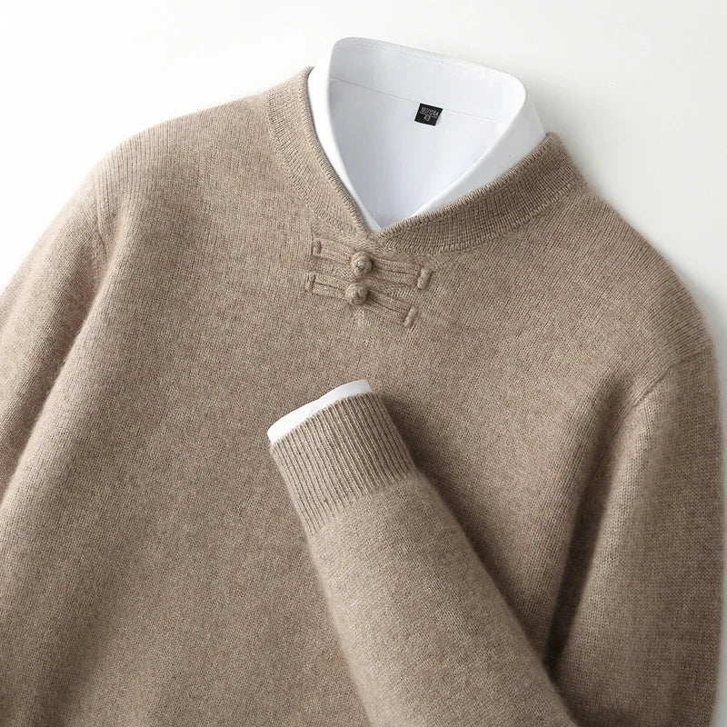 Merino Wool Men's Pullover