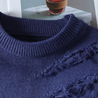 Classic O-Neck Knit Sweater