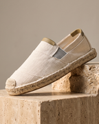 Handcrafted Canvas Espadrille Loafers