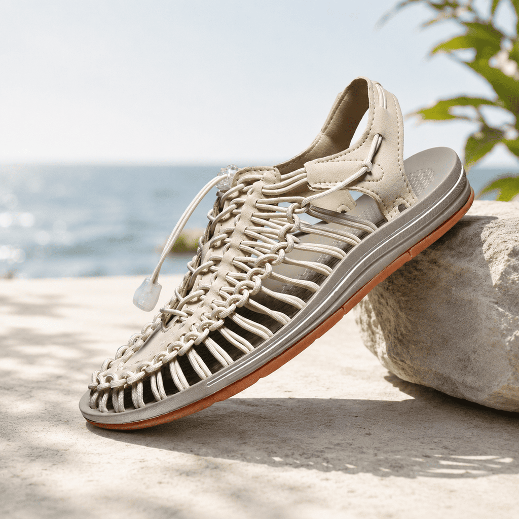 Breathable Knit Beach Sandals