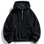 Chenille Half-Zip Hoodie
