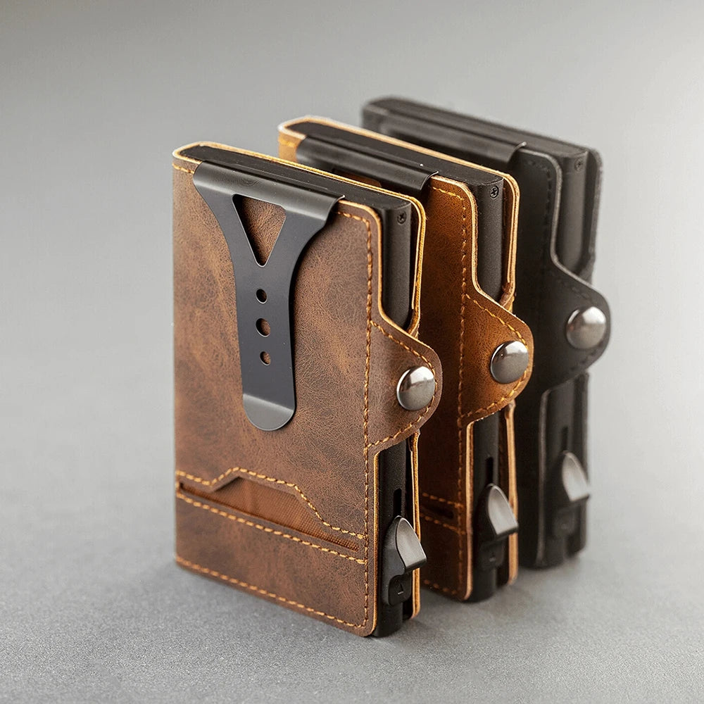 Slim Leather Card Holder
