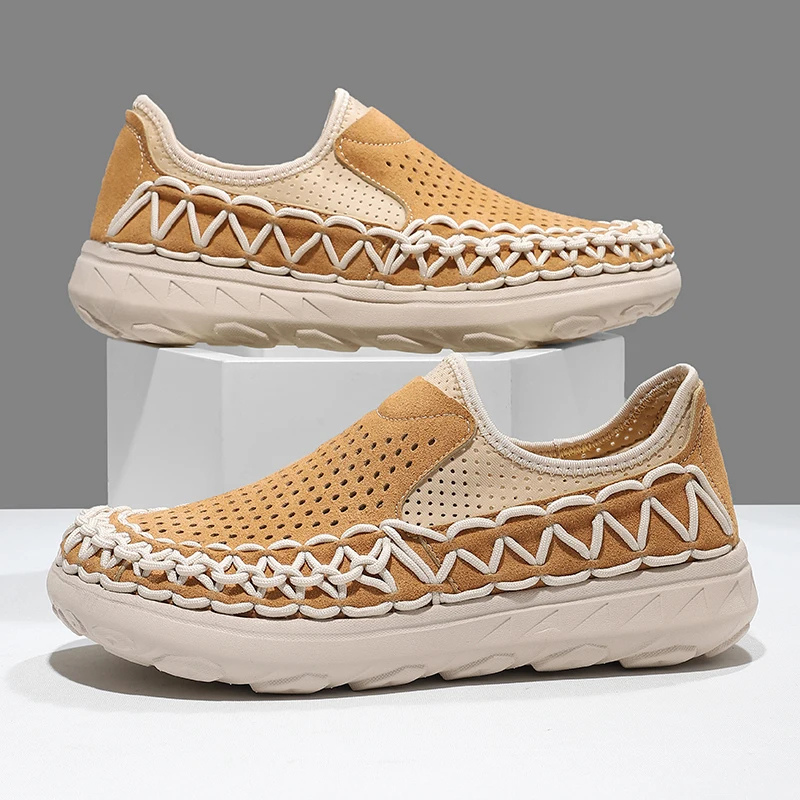 Handwoven Slip-On Shoes