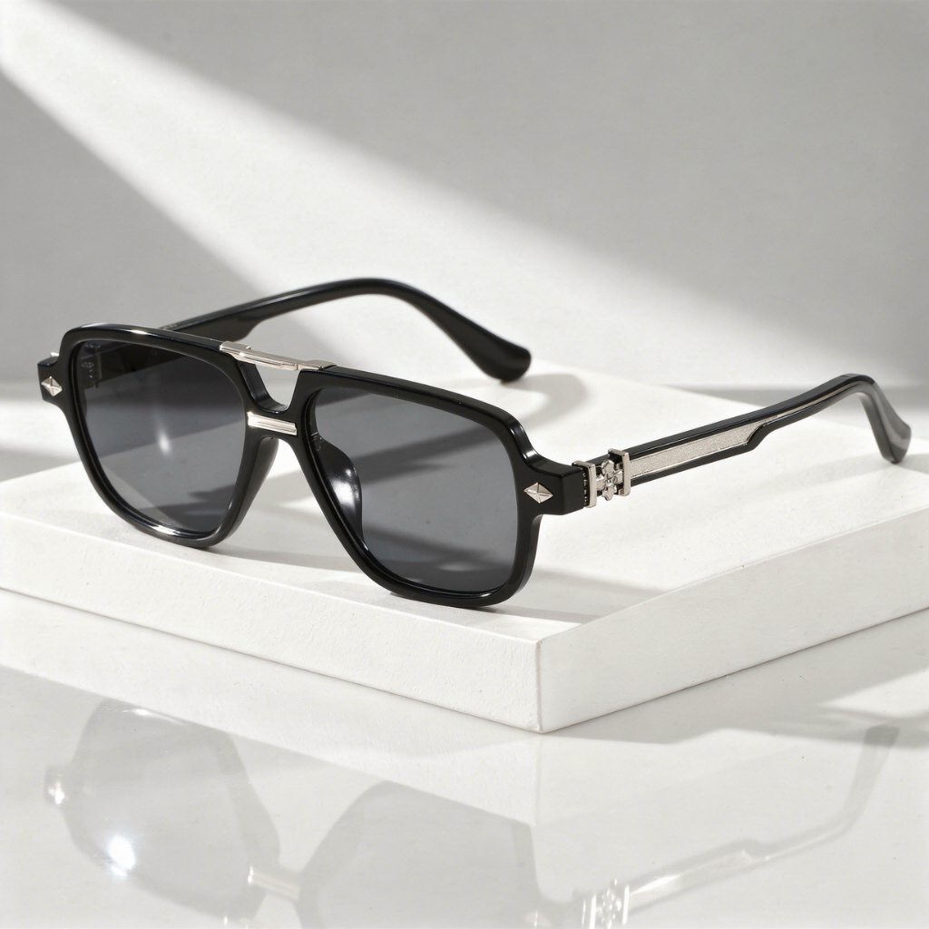 Polarized Double Bridge Sunglasses
