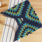 Boho Straw Woven Tote Bag