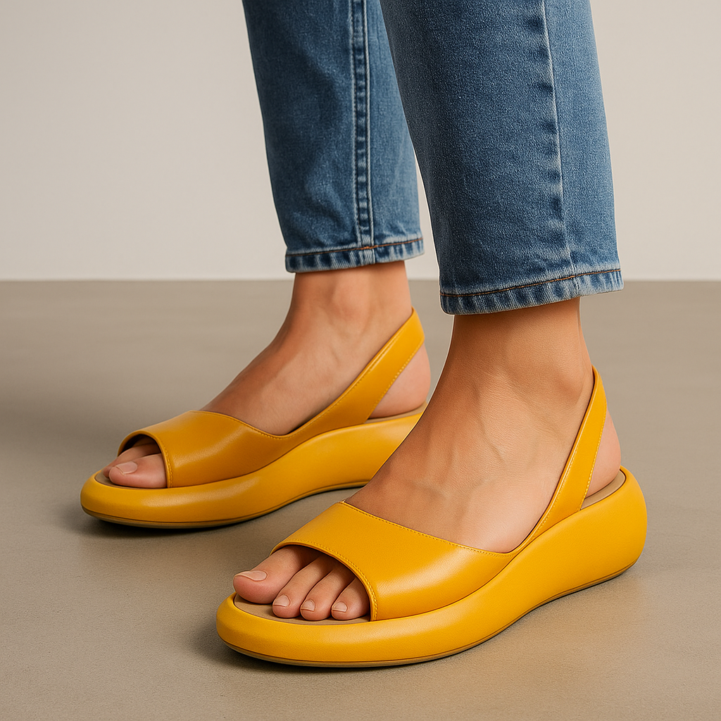 Comfortable Toe Summer Flats