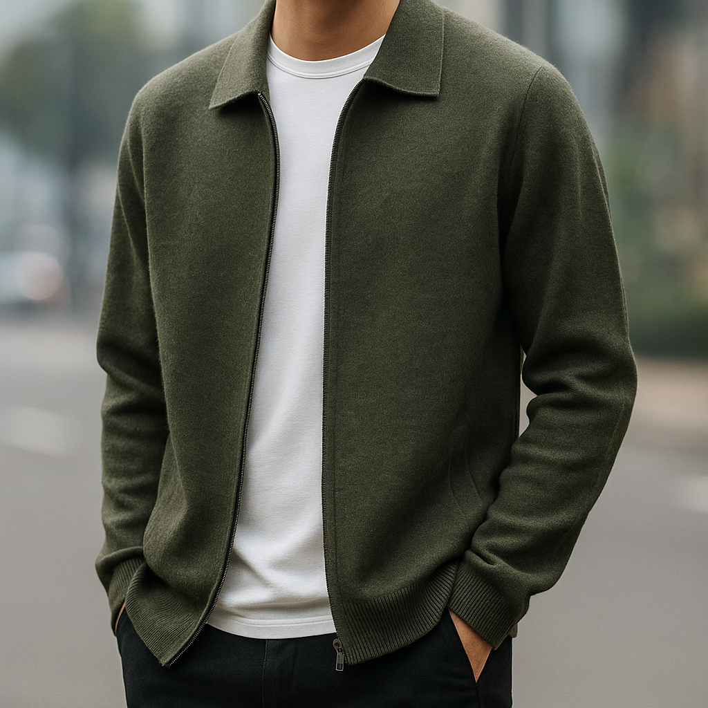 Smart Casual Knit Jacket