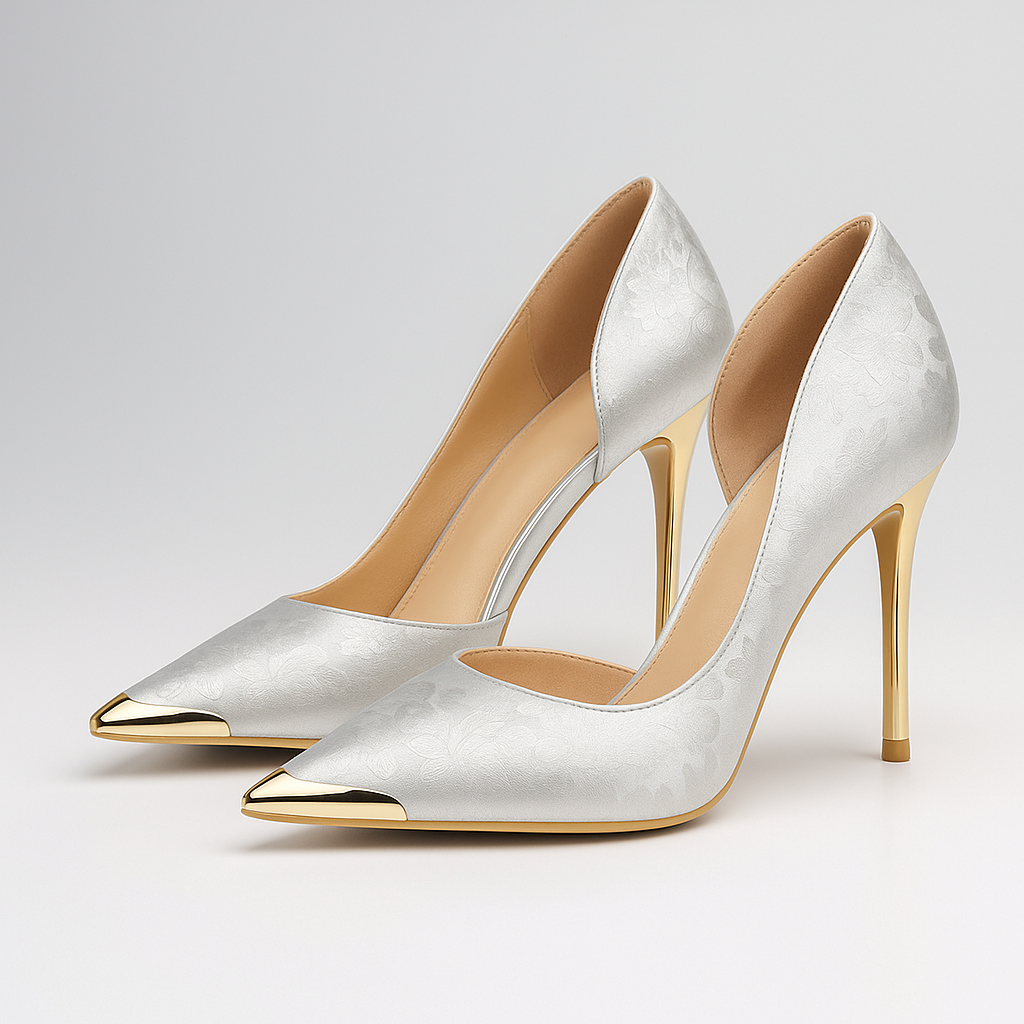 Elegant Satin Stiletto Pumps