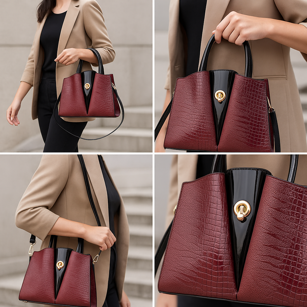Classic Shoulder Tote Bag