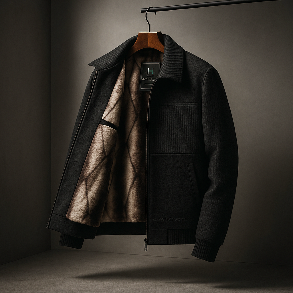 Casual Striped Men's Jacket