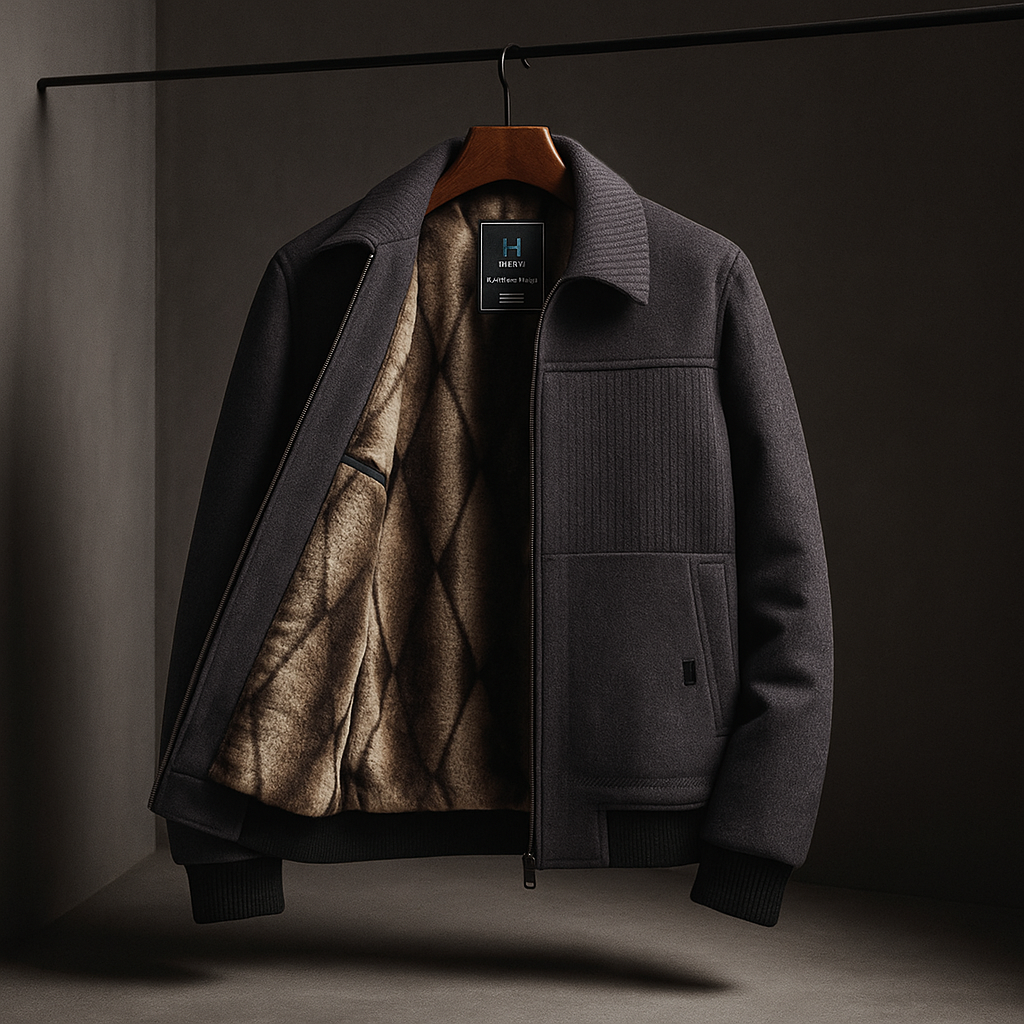 Casual Striped Men's Jacket