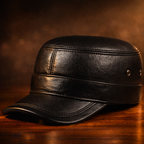 Harrington Genuine Leather Cap