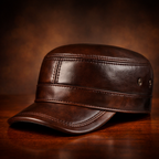 Harrington Genuine Leather Cap