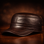 Harrington Genuine Leather Cap