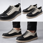 Retro Leather Canvas Shoes