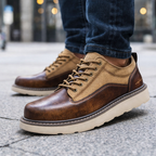 Retro Leather Canvas Shoes