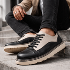Retro Leather Canvas Shoes