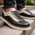Retro Leather Canvas Shoes