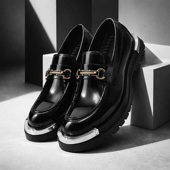 Maverick Leather Lug Derbies