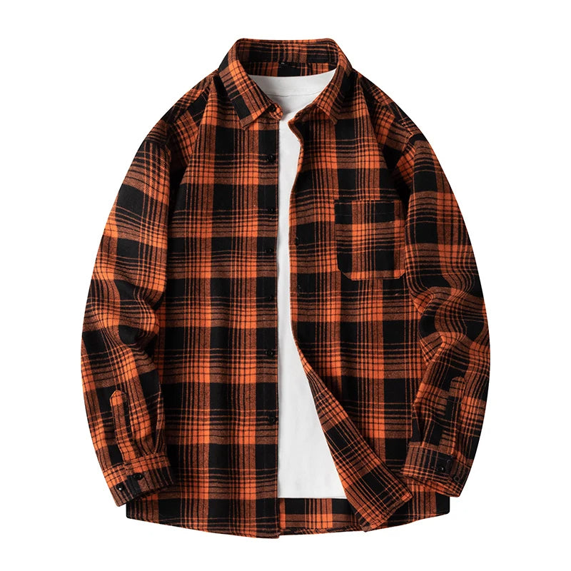Vintage Plaid Flannel Shirt