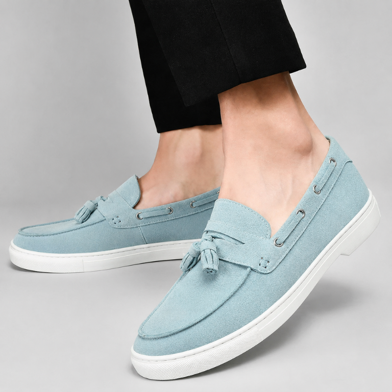Classic Tassel Suede Loafers