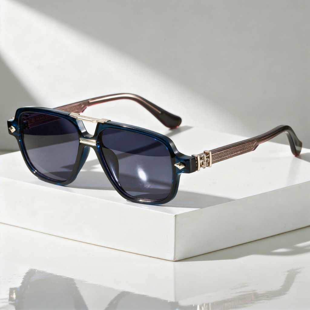 Polarized Double Bridge Sunglasses