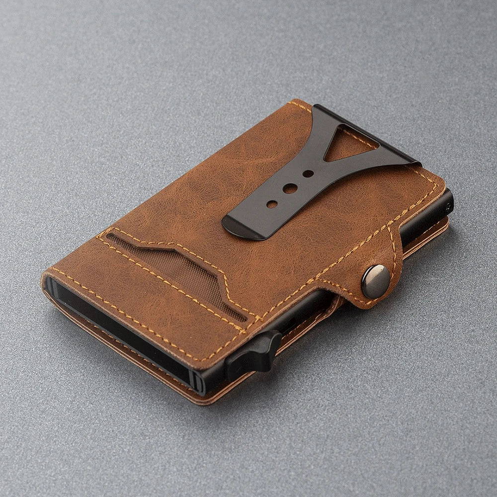 Slim Leather Card Holder