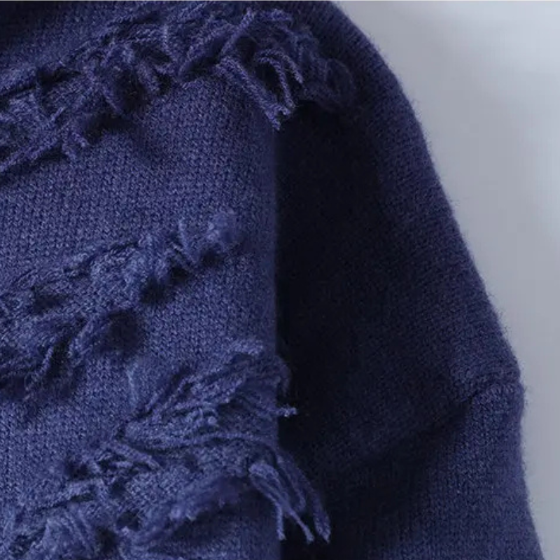 Classic O-Neck Knit Sweater