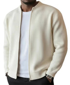 Corduroy Zip-Up Cardigan