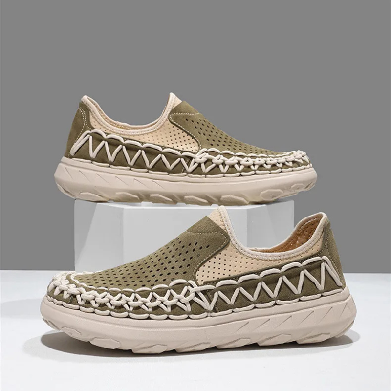 Handwoven Slip-On Shoes