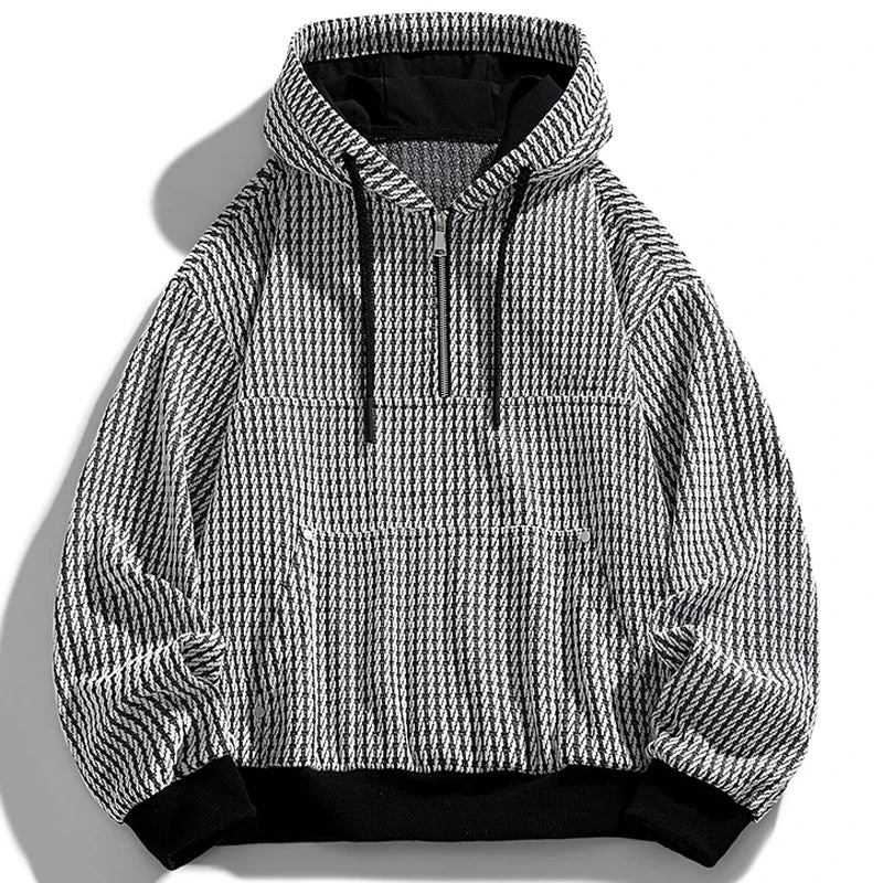 Chenille Half-Zip Hoodie