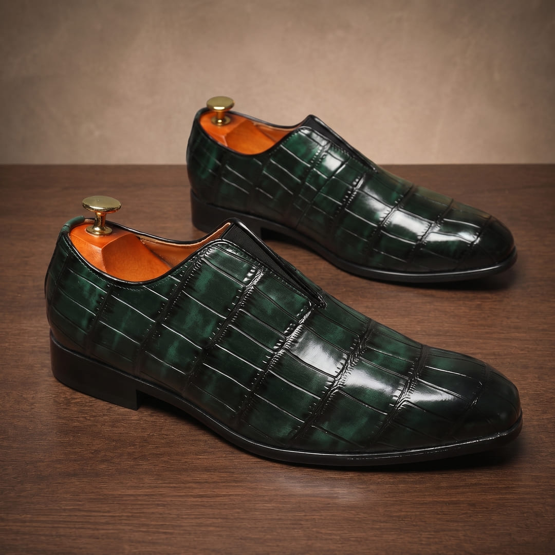 Slip-On Formal Dress Shoes