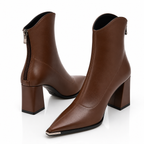 Elegant Pointed Toe Ankle Heel