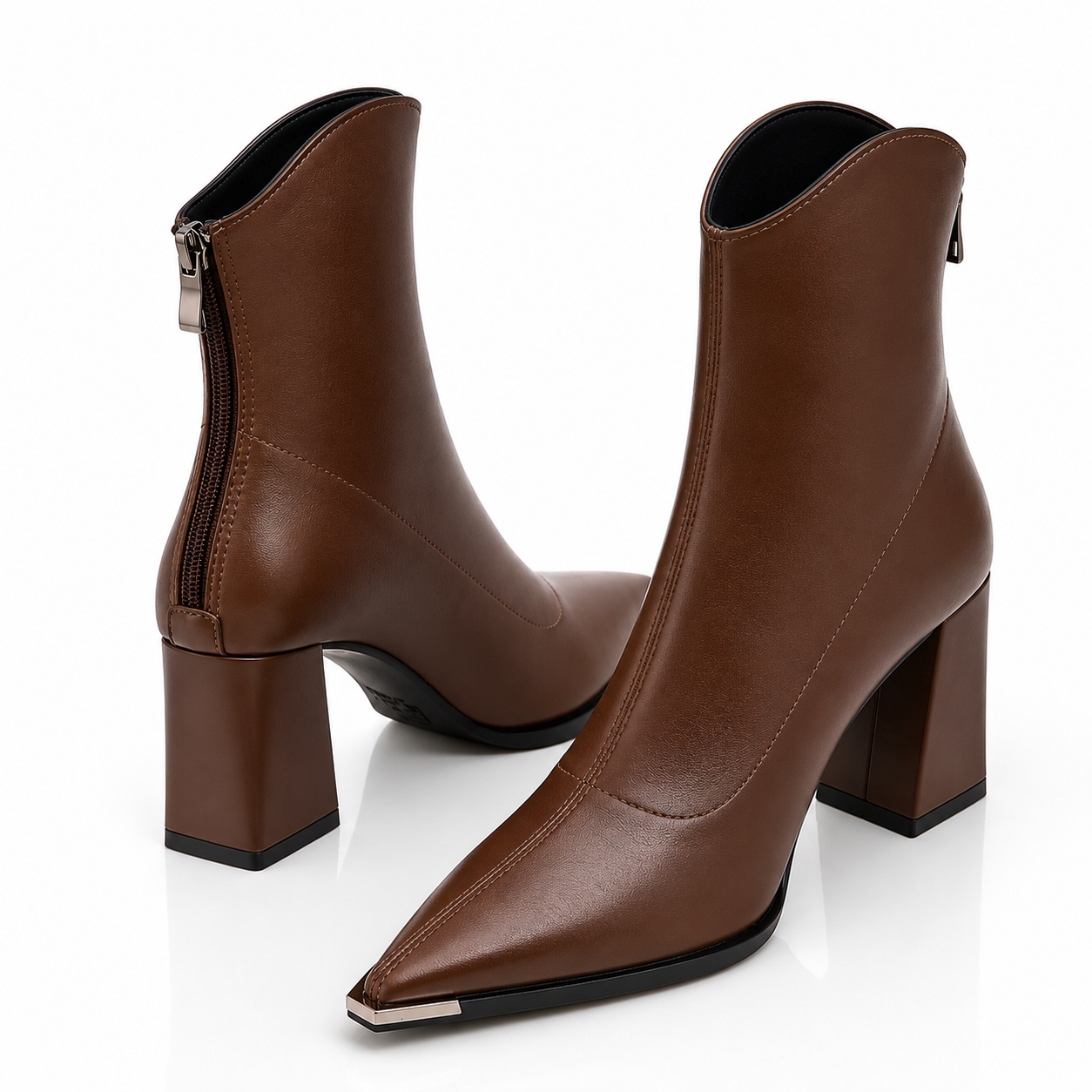 Elegant Pointed Toe Ankle Heel