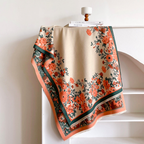 Floral Tasseled Pashmina Shawl