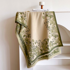 Floral Tasseled Pashmina Shawl
